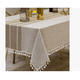 thumbnail image 1 of Mantel Para Mesa Rectangular Decoracion Comedor color beige, 1 of 4