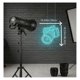 thumbnail image 2 of Letrero De Neón LED Con Forma Cámara Para Pared, Ideal Para Estudio Fotográfico, Decoración Creativa, Dormitorio, Sala Juegos, 19.6918.23in/5046.3cm, 2 of 6