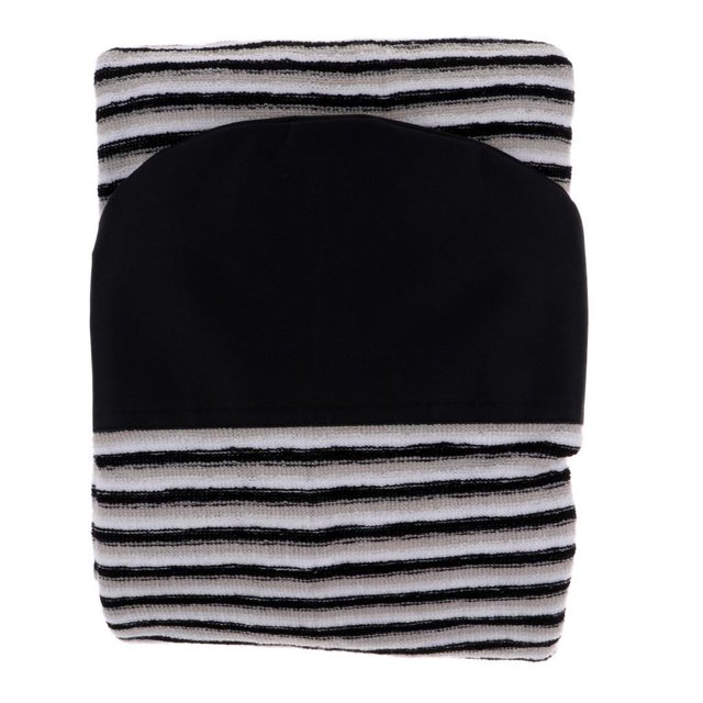 Soidarity Funda protectora para calcetines de tabla de surf, funda protectora para tabla de surf, estuche de almacenamiento Uniforme atlético marrón blanco negro 9.4 pies