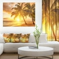 thumbnail image 1 of Design Art - Bright Sunset at Barbados Island, 1 of 4