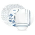 thumbnail image 1 of Corelle® Botanical Stripes 12-pc Dinnerware Set, 1 of 5