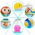 thumbnail image 3 of Baby Bath Toy Monkey Starfish Flow Spout Makes Litter Spinning, 3 of 5