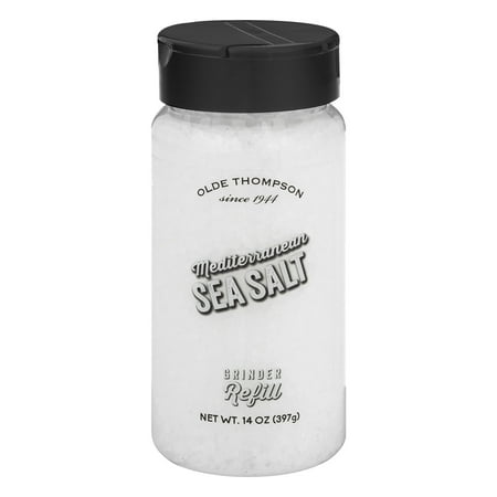 (2 Pack) Olde Thompson Mediterranean Sea Salt Grinder Refill, 14.0