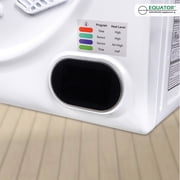 Equator 3.5 cu.ft. 110V Compact Digital Vented Sensor Dryer in White