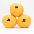 thumbnail image 1 of Zeekio Nova Juggling Ball Set - Stretch Bean Bag 4 Panel 120g Ball - Set of 3 Balls (Orange), 1 of 1