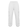 thumbnail image 4 of YABCSAZ Sweatpants for Women, Baggy Joggers Lounge Cargo Sweat Pants with Pockets, Cotton High Waisted Drawstring Casual Comfy Fall Athletic Joggers for Workout Gym, 4 of 5