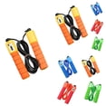 thumbnail image 3 of bedienty Adults Jumping Rope Portable Fat Burning Weight Loss Students Counter Skipping Cord Strength Training Exercise Orange, 3 of 6