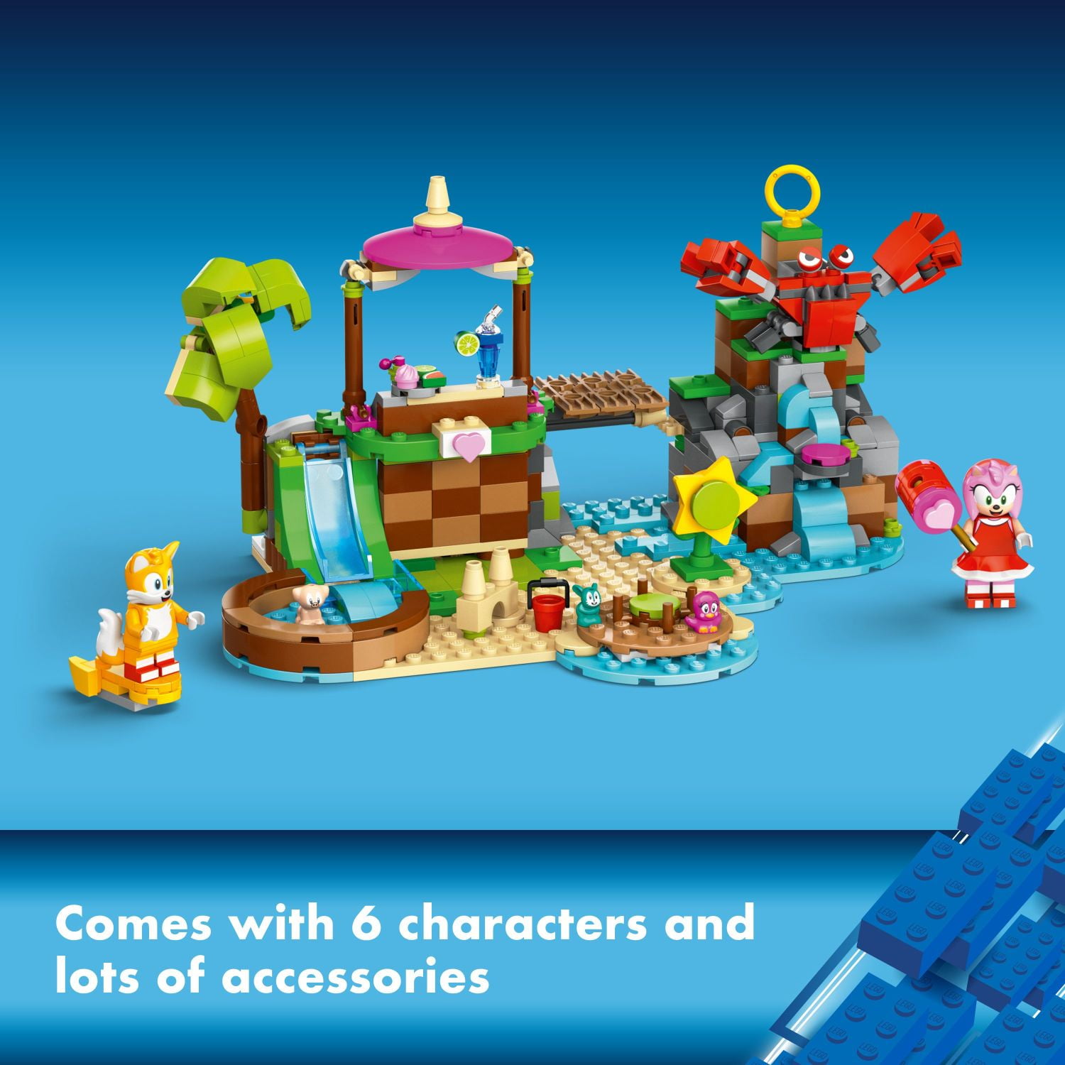 LEGO Sonic the Hedgehog Amy‚Äôs Animal Rescue Island 76992, 388