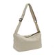 thumbnail image 1 of Bolsos Hombro Lona para Mujer Bolso Mensajero Cruzado Sólido Bolso Con (Beige), 1 of 7