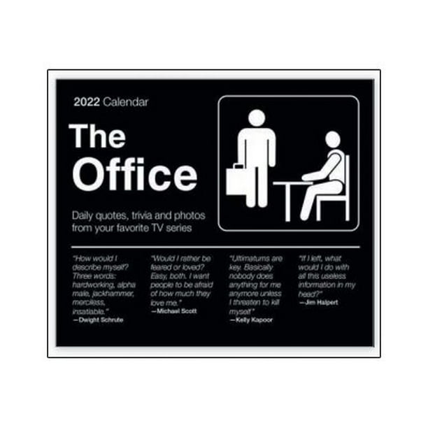 The Office 2022 Desk Calendar - Walmart.com