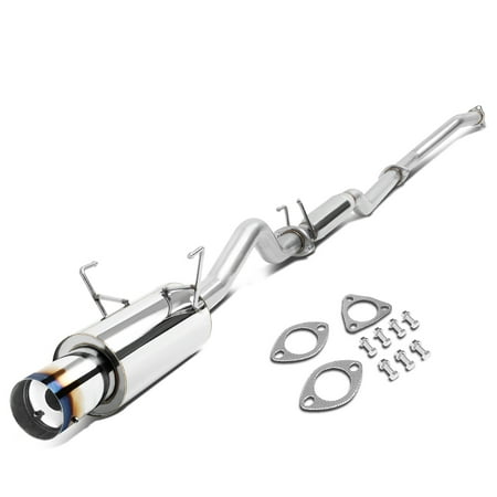 98 Honda Civic Muffler For 2001 to 2005 Honda Civic EX GX Stainless Steel 2.5