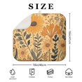 thumbnail image 4 of Sunflower Flower Dish Drying Mat for Kitchen, Microfiber Absorbent Dish Pad, Foldable Floral Rack Mat for Sink Area, 16x18 Inch, 4 of 7