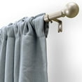 thumbnail image 3 of 5/8" Drapery Single Curtain Rod Set with Sphere finials_Silver Silver - 48" - 84", 3 of 5