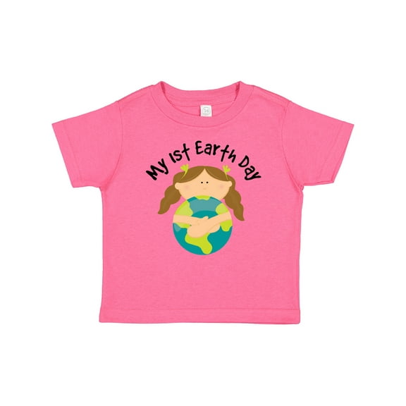 Inktastic My First Earth Day Baby Girl Girls Baby T-Shirt