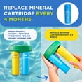 thumbnail image 5 of FROG Serene Replacement Bromine Cartridges for Use with Hot Tub FROG Serene Floating Sanitizing System - Prefilled for Quick & Easy Hot Tub Maintenance - 2 Pack, 5 of 7