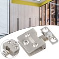 thumbnail image 3 of Bgsha Glass Door Hinge Cupboard Display Cabinet Gate Clamp Furniture Hardware, 3 of 10