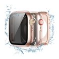 thumbnail image 1 of wonima44 2-in-1 Waterproof Apple Watch Screen Protector Case 40mm | SE 2nd Generation Series SE 6 5 4 | Built-in Privacy Tempered Glass | 26° Anti Spy | 360° Full Protection | PC Face Cover, 1 of 1