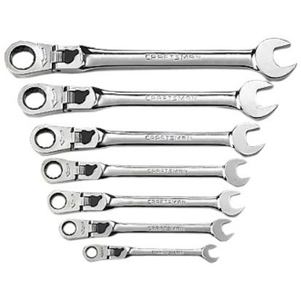 Craftsman 9-42400 Standard Locking Flex Ratcheting Combination Wrench ...