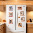 thumbnail image 4 of Pastel Halloween Decor Cute Halloween Decor 4.5 Inch Small Photo Frame Halloween Ghost Decor Pink Halloween Decor for Fridge Door Cabinet Display, 1 Pack, 4 of 6