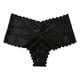 thumbnail image 2 of Gibobby Conjunto de lencería Ropa interior de talla grande para mujer, bragas sexis de encaje, calzoncillos Hipster elásticos para mujer(Negro, XXL), 2 of 4