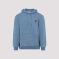 thumbnail image 2 of Carhartt Wip Relaxed-Fit Blue Hooded Sweatshirt With Kangaroo Pocket (Men's), 2 of 3