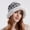 White, variant on Back to School Women Plaid Printed Faux Fur Bucket Hat Warm Windproof Baggy Stretch Winter Soft Caps Wrap Fisherman Hat Christmas Gifts