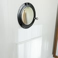 thumbnail image 5 of Nagina International Premium Matte Black Nautical Porthole Wall Mounted Mirrors | Maritime Ship's Decor Window, 5 of 9