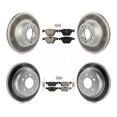 thumbnail image 1 of Transit Auto Front Rear Semi-Metallic Pads and Coated Disc Brake Rotors Kit for Car BMW 328i xDrive X1 328xi KGA-105091, 1 of 11