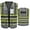 Grey-manage, variant on AYKRM Security Vest for Men Women 7 Pockets High Visibility Reflective Safety Vest Front Zipper Meets ANSI/ISEA