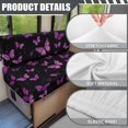 thumbnail image 6 of Yuyamidu Purple Butterfly RV Dinette Cushion Covers Soft Camper Cushion Slipcovers Elastic RV Couch Cushion Covers Furniture Protector for RV Camper Decoration, 6 of 7