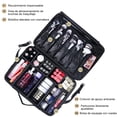 thumbnail image 4 of Bolsa Grande de Maquillaje Profesional，Bolsa de Cosm&eacute;ticos Impermeable Port&aacute;til con Divisor Ajustable, Bolsa de Maquillaje Profesional, Organizador de Cosm&eacute;, 4 of 7
