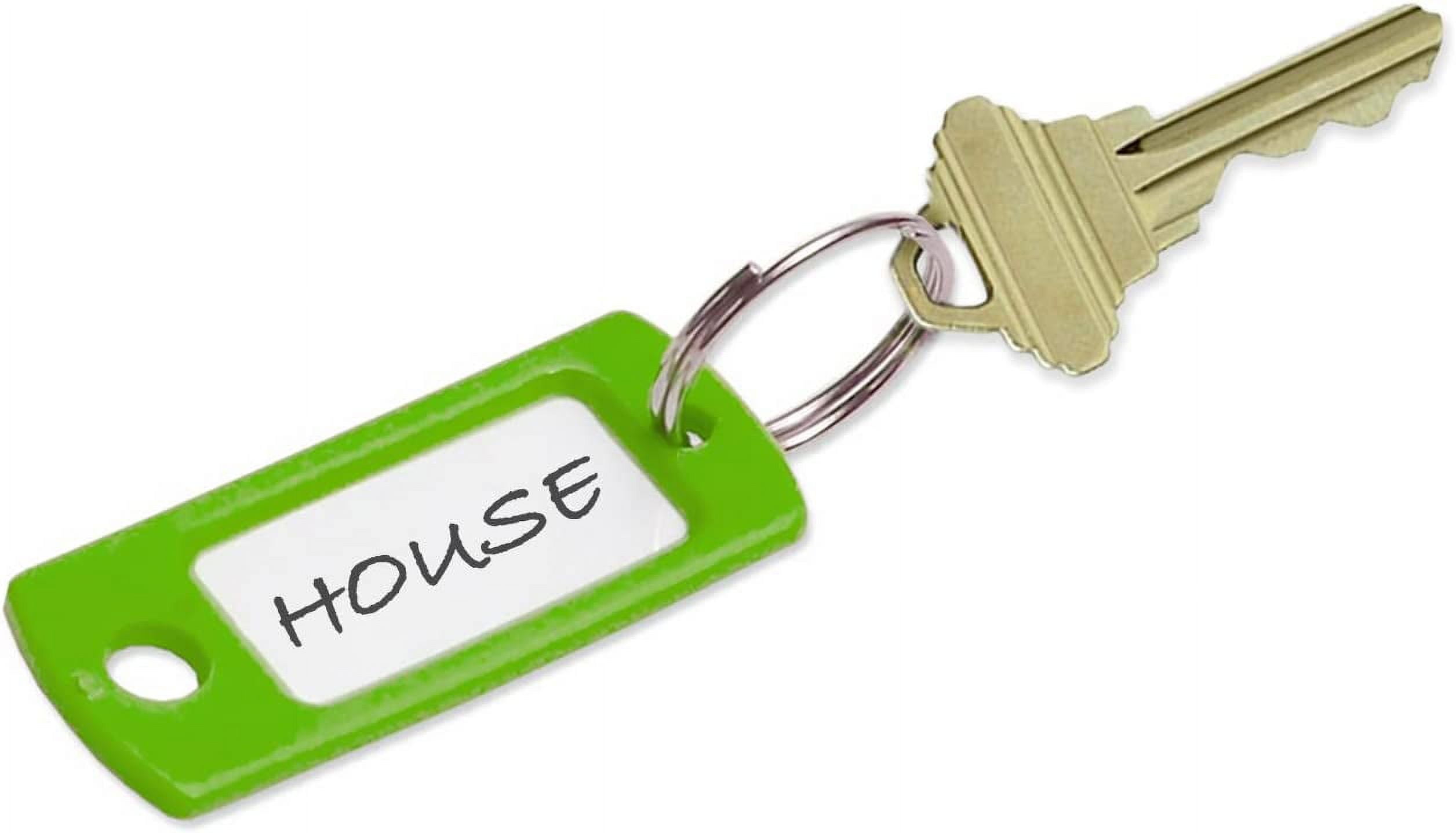 LUCKY LN Key Tag w/ Overlapping Rin Refill