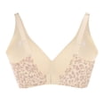 thumbnail image 4 of iHPH7 Womens Wireless Jelly Bras Comfortable Push Up Bra No Underwire Beige L, 4 of 9