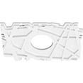 thumbnail image 2 of 18"W x 12"H x 5"ID x 6 1/4"C x 1"P Novo Architectural Grade PVC Contemporary Ceiling Medallion, 2 of 4