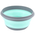 thumbnail image 5 of 6Pcs/Set Bowl Sets Silicone Folding Lunch Box Portable Salad with Lid Blue, 5 of 8