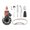 M14, variant on Multifunction Mini DIY Sander Sanding Belt Adapter Bandfile Belt Sander for 100mm 4" Electric Angle Grinder ,Easy Operation