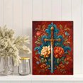 thumbnail image 2 of Sword Floral Decor Canvas Wall Art 15.75x11.81 Inches, 2 of 8