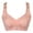 Orange, variant on Best Bras for Women Fashion Printed Bra Wire Free Underwear One-Piece Bra Everyday Underwear Polyester Push Up Bras for Women