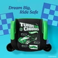 thumbnail image 4 of Graco Turbobooster 2.0 Backless Booster Seat, Hot Wheels Gamer, Green, 4 of 9