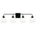 thumbnail image 3 of Capital Lighting 120041MB-540 Tanner 4 Light 34" Wide Vanity Light - Black, 3 of 6