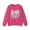Heliconia, variant on Floral Love Sweatshirt, Valentine's Day Sweatshirt, Love Flower Sweatshirt