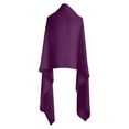thumbnail image 4 of Riforla Soft Chiffon Scarf Shawl Wraps for Dresses Womens Elegant Accessories For Purple, 4 of 4