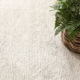 thumbnail image 6 of Dash & Albert Niels Handwoven Wool/Viscose Rug, 10' x 14', Ivory, 6 of 7
