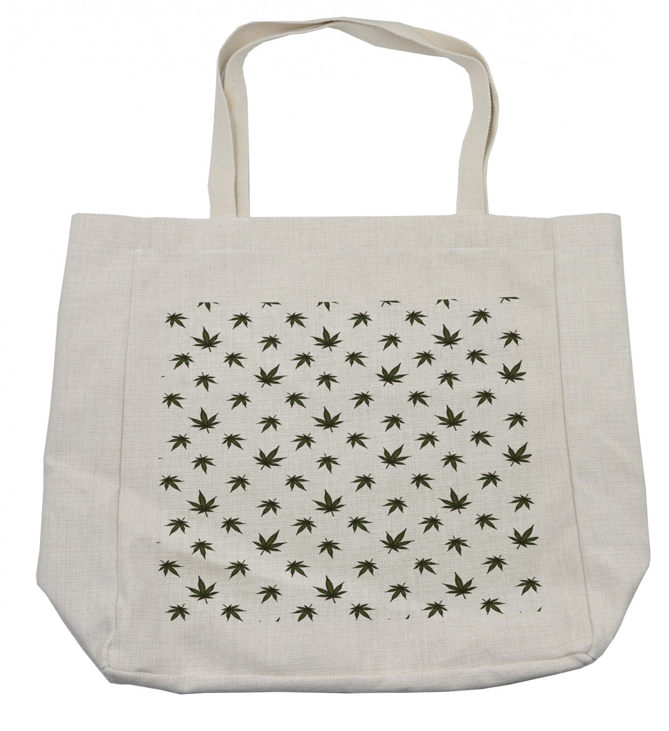 Botanical Shopping Bag, Leaves Flowering Plant Hemp Vegetable Medicinal ...