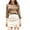 Beige, variant on Aofany Women's High Waist Bodycon Mini Leather Skirt Ladies Fashion Split A-Line Short Pencil Skirts