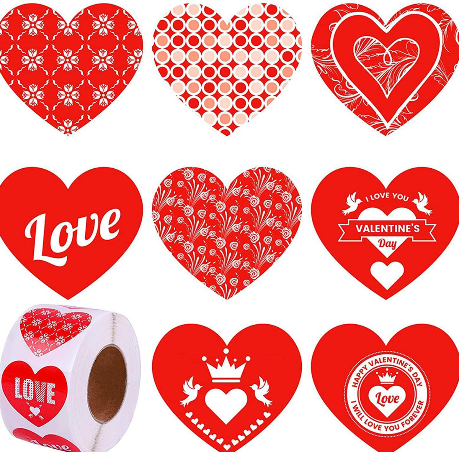Sticko LOVE Stickers U CHOOSE HEARTS LOVE WEDDING VALENTINE 