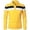 Yellow, variant on Men Casual Patchwork Splicing Button Turn Down Blouse Long Sleeve Tops Shirt Men Tees and Tops Microfiber Tee Shirts for Men Anime T Shirts Mens Thin T Shirts V Neck Men S Tee Shirt
