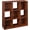 Dark Cherry, variant on Cubeicals 3 Cube Storage Shelf Organizer Bookshelf - Vertical/Horizontal, Easy Assembly - Natural Gray Wood Finish