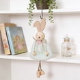 thumbnail image 4 of Easter Party Supplies Easter Bunny Figurines Color Bunny Hanging Ornaments for Easter Decoration Tabletop Centerpieces House Decor Spring Tea Party Baby Shower Supplies, New, A, 4 of 6