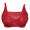 Red, variant on BIMEI Mastectomy Bra with Pockets for Breast Prosthesis Women's Full Coverage Wirefree Everyday Bra plus size8103,Beige, 46C